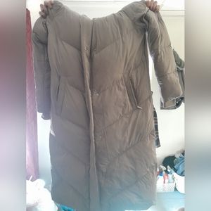Smallish Gray Michael Kors Down Filled Coat